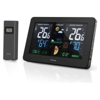 Hama 00186380 Weather station Premium Black