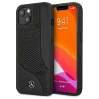 Mercedes MEHCP13SCDOBK iPhone 13 mini 5,4" czarny/black hardcase Leather Perforated Area