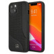 Mercedes MEHCP13SCDOBK iPhone 13 mini 5,4" czarny/black hardcase Leather Perforated Area