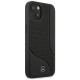 Mercedes MEHCP13SCDOBK iPhone 13 mini 5,4" czarny/black hardcase Leather Perforated Area