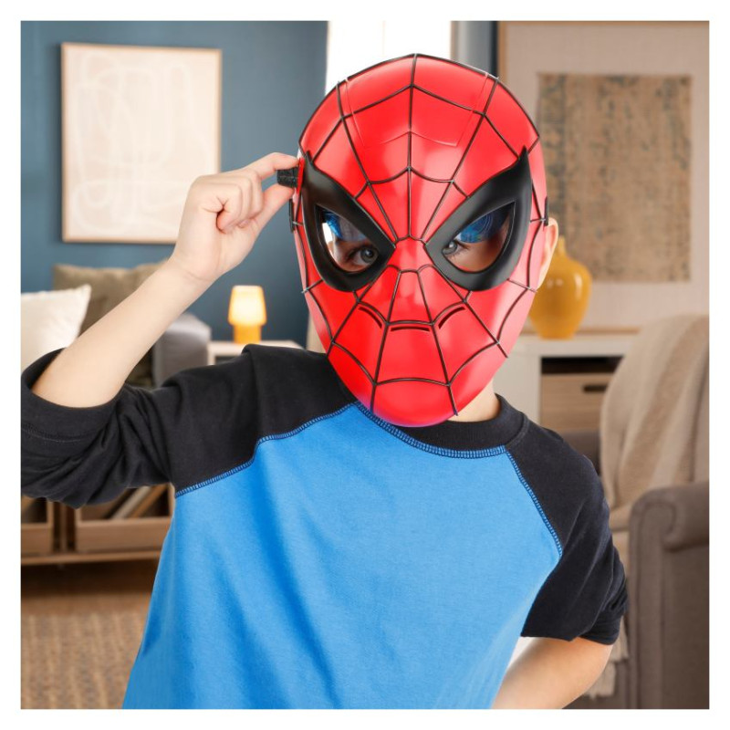 Spider-Man Lomu spēļu spīdo&scaron;ā FX maska