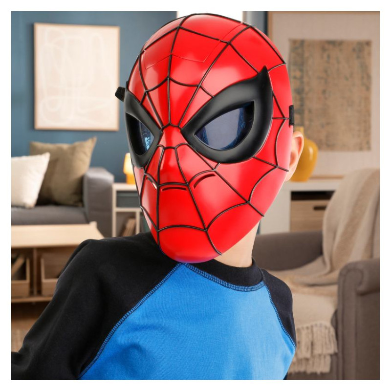 Spider-Man Lomu spēļu spīdo&scaron;ā FX maska