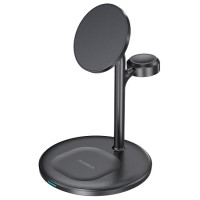 Choetech MagSafe Wireless Magnetic Charging Stand CHOETECH, 15W, 3-in-1