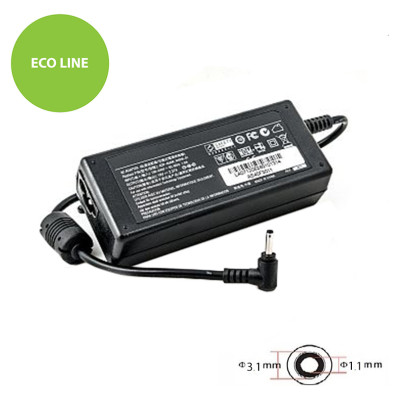 Extradigital Laptop Power Adapter ASUS 45W: 19V, 2.37A