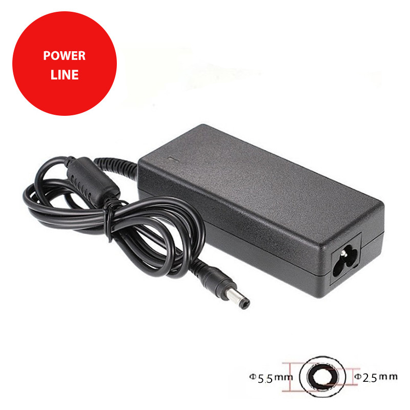 Extradigital Laptop Power Adapter ASUS 220V, 90W: 19V, 4.74A