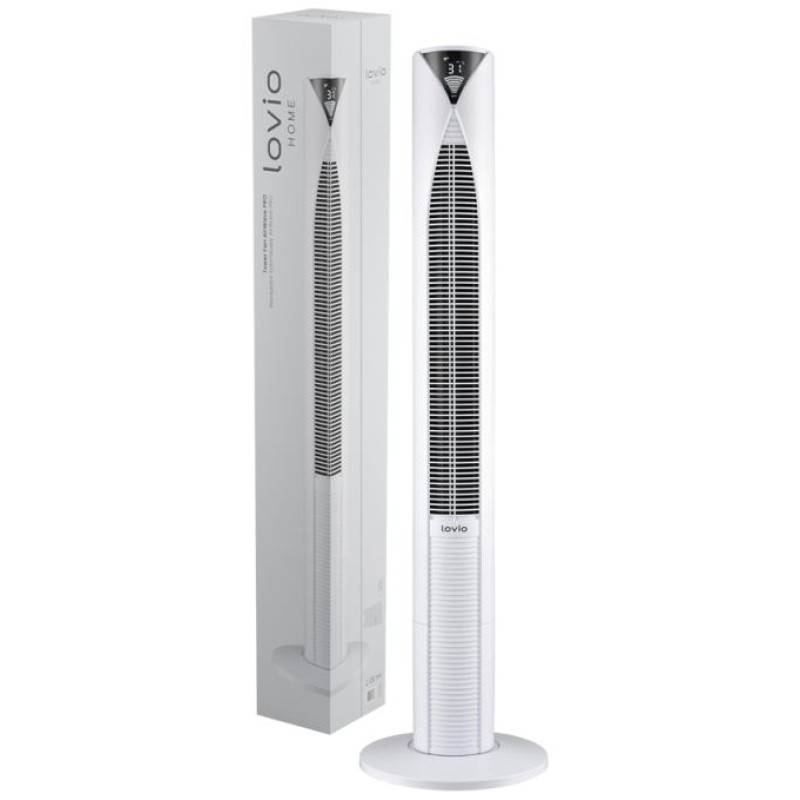 Lovio LVTF202Y24C Tower Fan AirWave PRO White
