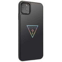 Guess Triangle Glitter iPhone 11 Pro Max Case - Black