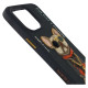 Nimmy Glasses Cool Dog Case for iPhone 15 Pro - Black