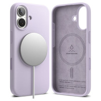 Ringke Silicone Magnetic MagSafe Case for iPhone 17 - Purple