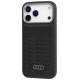 Audi GT Synthetic Leather MagSafe Case for iPhone 17 Pro Max - Black