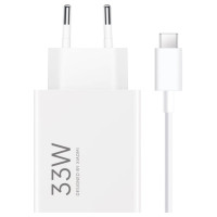 Xiaomi MDY-16-EF 1xUSB-A 33W Wall Charger with 3A USB-C Cable - White