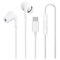 Xiaomi BHR8931GL In-Ear Wired Headphones USB-C with Remote Control - White