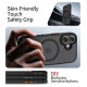 Tech-Protect MagMat XT 4-set MagSafe case for iPhone 17 - matte black