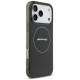 Mercedes AMG Double Layer Transparent Smocked MagSafe Case for iPhone 17 Pro Max - Black