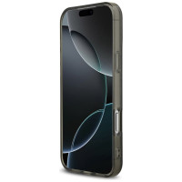 Mercedes AMG Double Layer Transparent Smocked MagSafe Case for iPhone 17 Pro Max - Black