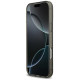 Mercedes AMG Double Layer Transparent Smocked MagSafe Case for iPhone 17 Pro Max - Black
