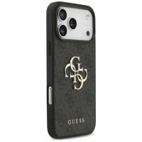 Guess 4G Big Logo Case for iPhone 17 Pro Max - Black