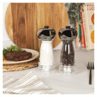 Salter BW12949GEU7 Harper Mill Set Clear/Grey