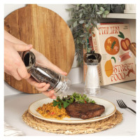 Salter BW12949GEU7 Harper Mill Set Clear/Grey