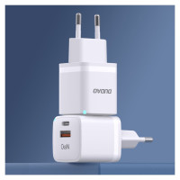 Dudao Wall charger GaN 33W PPS USB C/USB Dudao A13Pro - white