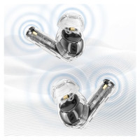 Dudao U21 TWS ANC ENC Bluetooth Wireless Headphones - Black