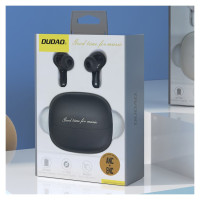 Dudao U21 TWS ANC ENC Bluetooth Wireless Headphones - Black