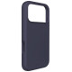 Puro Pure Icon Mag Pro Liquid Silicone Case for iPhone 17 Pro Max, MagSafe Compatible, with Camera Protection and Aluminum Buttons - Dark Blue