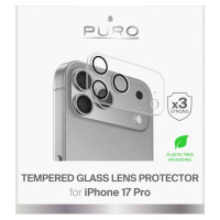 Puro Camera Standard tempered glass for iPhone 17 Pro for camera island and lenses