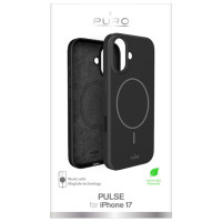 Puro Pulse iPhone 17 Protective Case Polycarbonate - Black
