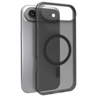 Puro Daylight Magsafe Compatible Silicone Case for iPhone 17 Air - Translucent Black