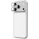 Amazingthing Sapphire Camera Glass for iPhone 17 Pro / Pro Max - with Silver Frame
