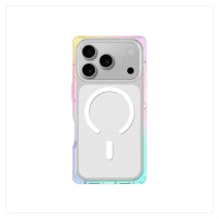Amazingthing Omni case for iPhone 17 Pro Max compatible with MagSafe - transparent-rainbow