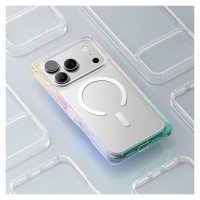Amazingthing Omni case for iPhone 17 Pro Max compatible with MagSafe - transparent-rainbow
