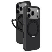 Amazingthing Cloudie iPhone 17 Pro Case with Stand - Black