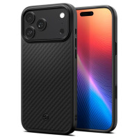 Spigen Enzo Aramid "T" MagSafe case for iPhone 17 Pro - black