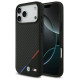 BMW M Carbon Tricolor Line MagSafe Case for iPhone 17 Pro Max - Black