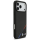 BMW M Carbon Tricolor Line MagSafe Case for iPhone 17 Pro Max - Black