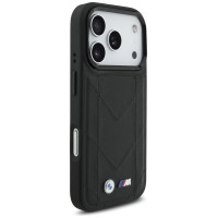 BMW M Quilted Logo MagSafe Case for iPhone 17 Pro - Black