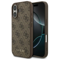 Guess 4G Classic Case for iPhone 17 - Brown