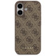 Guess 4G Classic Case for iPhone 17 - Brown
