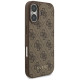 Guess 4G Classic Case for iPhone 17 - Brown