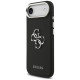 Guess Grained Big 4G Classic Logo case for iPhone 17 Air - black