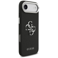 Guess Grained Big 4G Classic Logo case for iPhone 17 Air - black