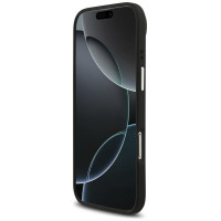 Guess Grained Big 4G Classic Logo case for iPhone 17 Air - black