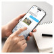 Ringke Easy Slide 2-pack tempered glass for iPhone 17 Pro Max - black