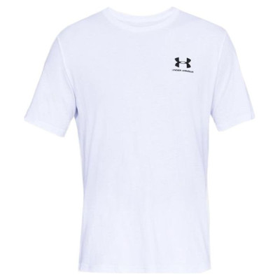 Under Armour T-shirt Under Armor Left Chest Logo M 1326799-100 (L)