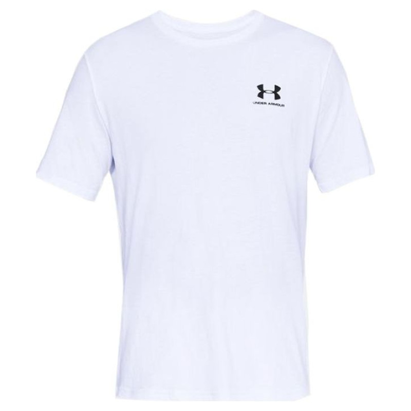 Under Armour T-shirt Under Armor Left Chest Logo M 1326799-100 (L)