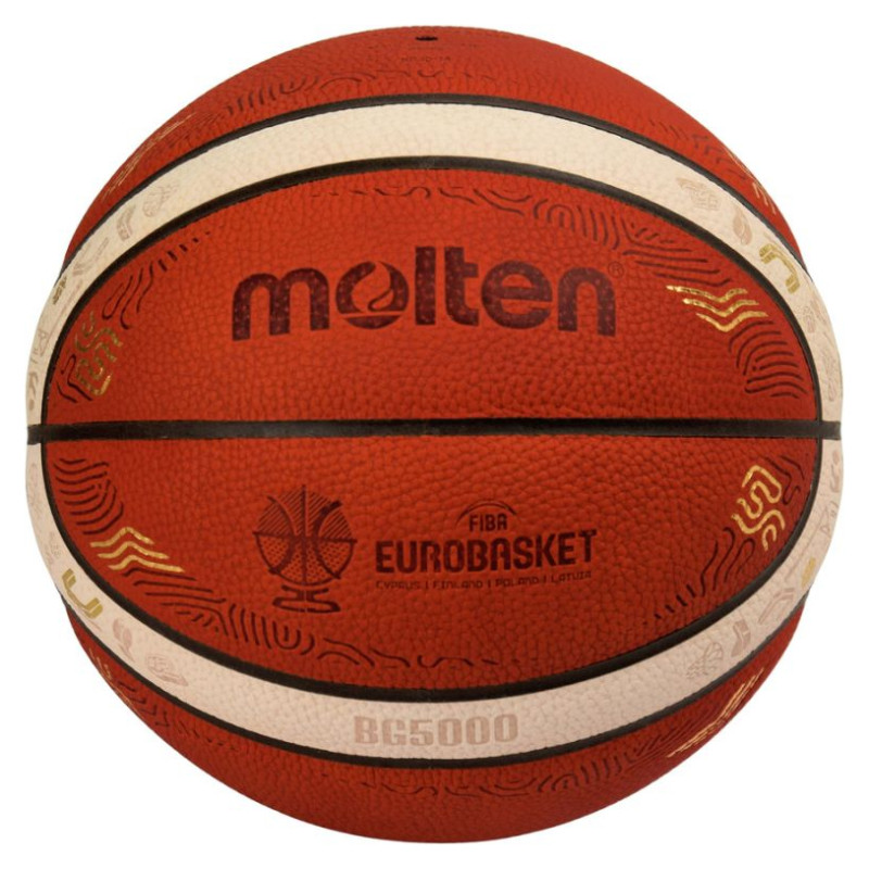 Molten Eurobasket 2025 Official Match Ball B7G5000-E5Z