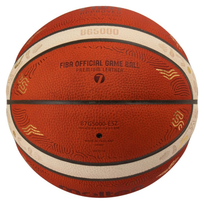 Molten Eurobasket 2025 Official Match Ball B7G5000-E5Z