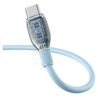 Baseus Pudding 100W USB-A - USB-C Cable 2m - Blue